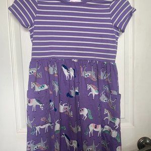 Hanna Andersson sz130/size 8: Pony dress